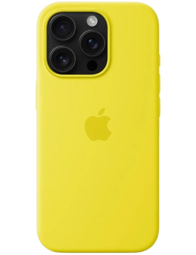 Оригінальний чохол Silicone Case with MagSafe для iPhone 16 Pro (Star Fruit) (MYYQ3)