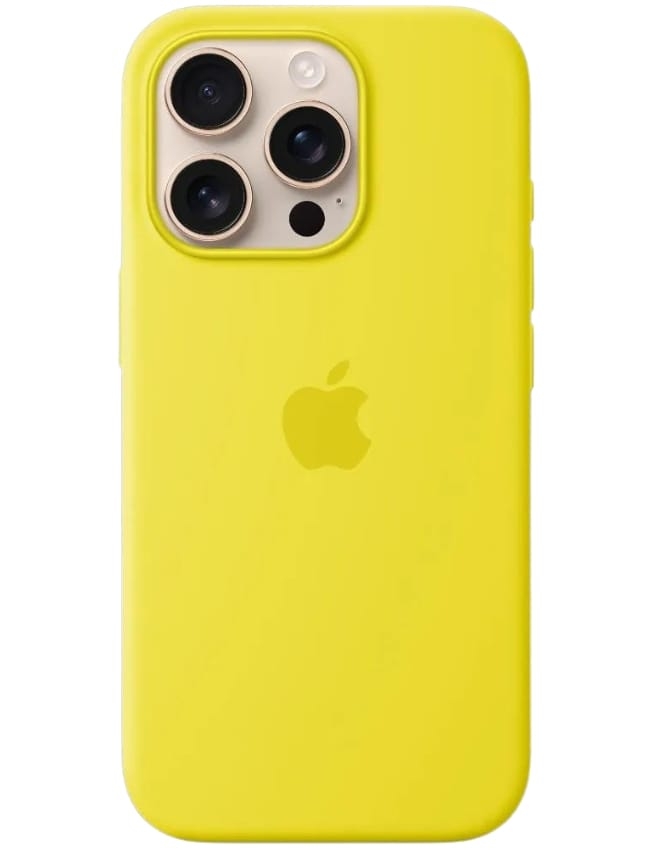 Оригінальний чохол Silicone Case with MagSafe для iPhone 16 Pro (Star Fruit) (MYYQ3)