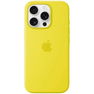 Оригинальный чехол Silicone Case with MagSafe для iPhone 16 Pro Max (Star Fruit) (MA7U4)