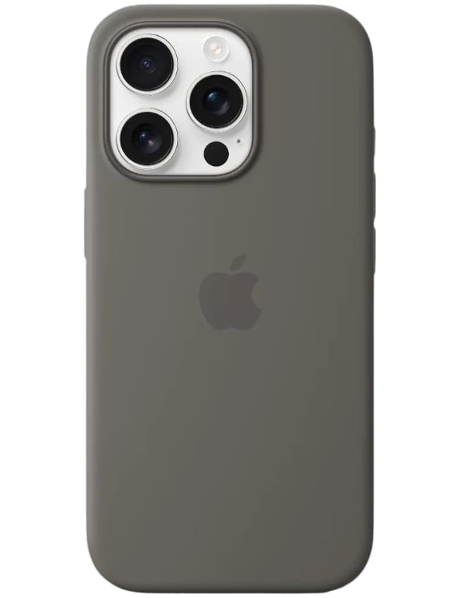 Оригінальний чохол Silicone Case with MagSafe для iPhone 16 Pro (Stone Gray) (MYYL3)