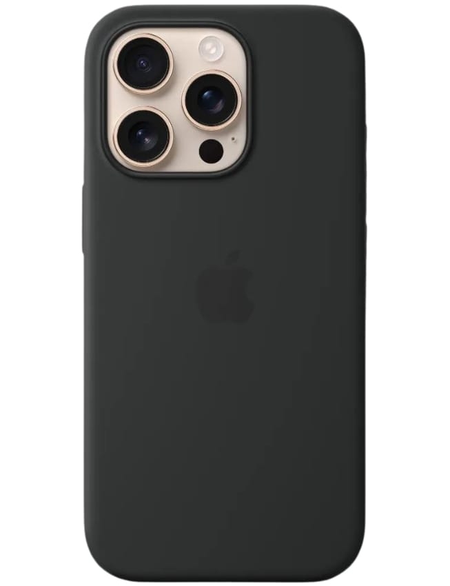 Оригинальный Оригинальный чехол Silicone Case with MagSafe для iPhone 16 Pro (Black) (MYYJ3)