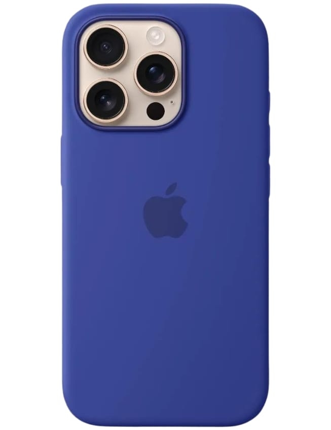 Оригинальный Оригинальный чехол Silicone Case with MagSafe для iPhone 16 Pro (Ultramarine) (MYYP3)