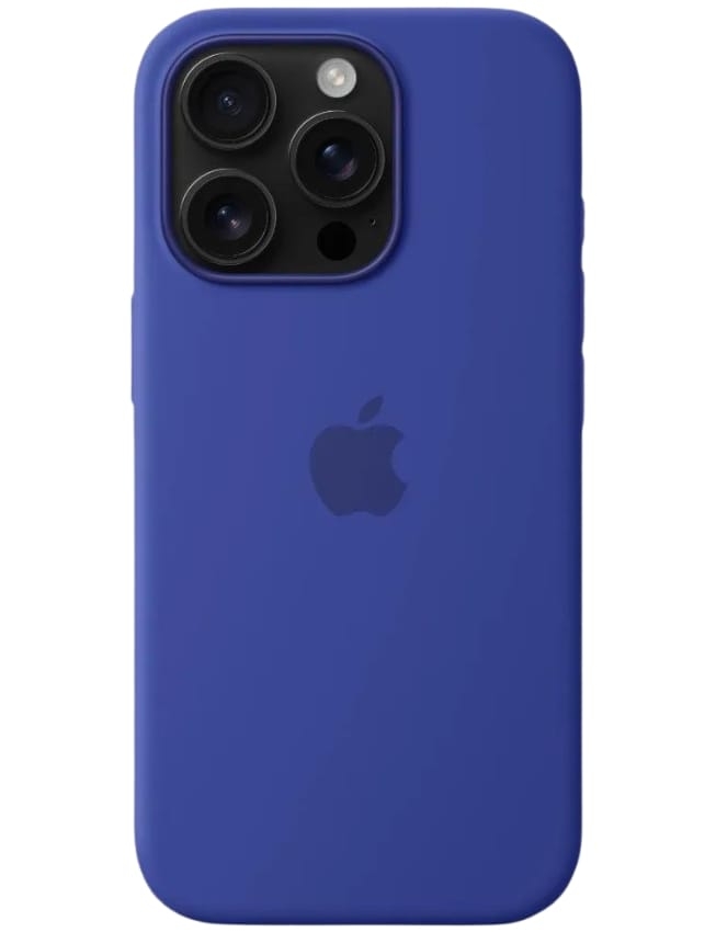 Оригинальный Оригинальный чехол Silicone Case with MagSafe для iPhone 16 Pro (Ultramarine) (MYYP3)