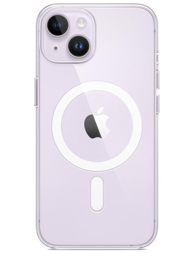 Оригінальний чохол Apple iPhone 14 Plus Clear Case with MagSafe (MPU43)