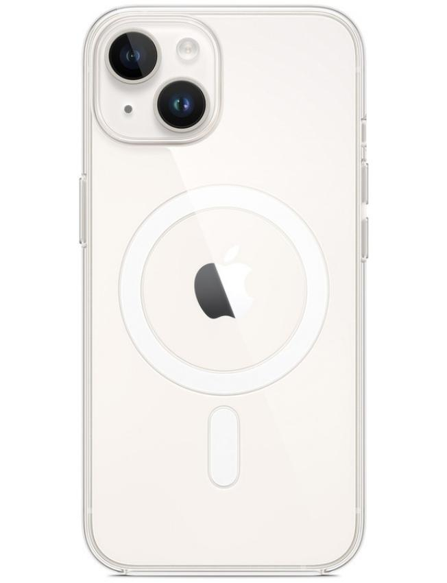 Оригінальний чохол Apple iPhone 14 Plus Clear Case with MagSafe (MPU43)