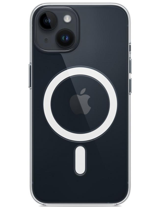 Оригінальний чохол Apple iPhone 14 Clear Case with MagSafe (MPU13)