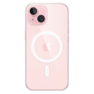 Оригінальний чохол Apple iPhone 15 Clear Case with MagSafe (MT203)