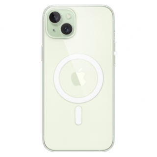 Оригінальний чохол Apple iPhone 15 Plus Clear Case with MagSafe (MT213)