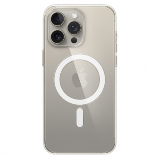 Оригінальний чохол Apple iPhone 15 Pro Max Clear Case with MagSafe (MT233)