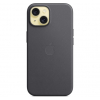 Оригінальний чохол FineWoven Case with MagSafe для iPhone 15 (Black) (MT393)