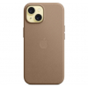 Оригинальный чехол FineWoven Case with MagSafe для iPhone 15 (Taupe) (MT3C3)