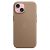 Оригинальный чехол FineWoven Case with MagSafe для iPhone 15 (Taupe) (MT3C3)