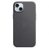 Оригинальный чехол FineWoven Case with MagSafe для iPhone 15 Plus (Black) (MT423)