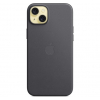 Оригинальный чехол FineWoven Case with MagSafe для iPhone 15 Plus (Black) (MT423)