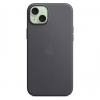 Оригинальный чехол FineWoven Case with MagSafe для iPhone 15 Plus (Black) (MT423)