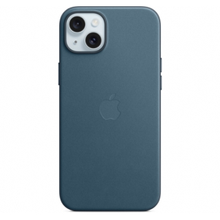 Оригинальный чехол FineWoven Case with MagSafe для iPhone 15 Plus (Pacific Blue) (MT4D3)