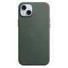 Оригинальный чехол FineWoven Case with MagSafe для iPhone 15 Plus (Evergreen) (MT4F3)