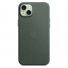 Оригинальный чехол FineWoven Case with MagSafe для iPhone 15 Plus (Evergreen) (MT4F3)