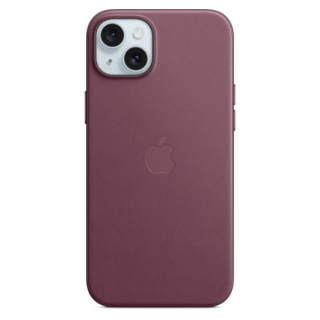 Оригинальный чехол FineWoven Case with MagSafe для iPhone 15 Plus (Mulberry) (MT4A3)