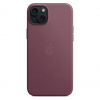 Оригинальный чехол FineWoven Case with MagSafe для iPhone 15 Plus (Mulberry) (MT4A3)