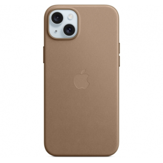 Оригинальный чехол FineWoven Case with MagSafe для iPhone 15 Plus (Taupe) (MT473)