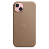 Оригинальный чехол FineWoven Case with MagSafe для iPhone 15 Plus (Taupe) (MT473)