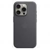 Оригинальный чехол FineWoven Case with MagSafe для iPhone 15 Pro (Black) (MT4H3)