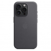 Оригинальный чехол FineWoven Case with MagSafe для iPhone 15 Pro (Black) (MT4H3)