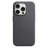 Оригинальный чехол FineWoven Case with MagSafe для iPhone 15 Pro (Black) (MT4H3)