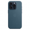 Оригинальный чехол FineWoven Case with MagSafe для iPhone 15 Pro (Pacific Blue) (MT4Q3)