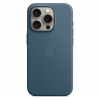 Оригинальный чехол FineWoven Case with MagSafe для iPhone 15 Pro (Pacific Blue) (MT4Q3)