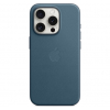 Оригинальный чехол FineWoven Case with MagSafe для iPhone 15 Pro (Pacific Blue) (MT4Q3)