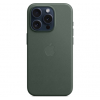 Оригинальный чехол FineWoven Case with MagSafe для iPhone 15 Pro (Evergreen) (MT4U3)
