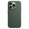 Оригинальный чехол FineWoven Case with MagSafe для iPhone 15 Pro (Evergreen) (MT4U3)