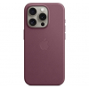 Оригинальный чехол FineWoven Case with MagSafe для iPhone 15 Pro (Mulberry) (MT4L3)