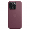 Оригинальный чехол FineWoven Case with MagSafe для iPhone 15 Pro (Mulberry) (MT4L3)