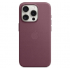 Оригинальный чехол FineWoven Case with MagSafe для iPhone 15 Pro (Mulberry) (MT4L3)