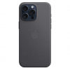 Оригинальный чехол FineWoven Case with MagSafe для iPhone 15 Pro Max (Black) (MT4V3)