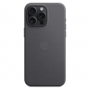 Оригинальный чехол FineWoven Case with MagSafe для iPhone 15 Pro Max (Black) (MT4V3)