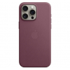 Оригинальный чехол FineWoven Case with MagSafe для iPhone 15 Pro Max (Mulberry) (MT4X3)