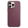 Оригинальный чехол FineWoven Case with MagSafe для iPhone 15 Pro Max (Mulberry) (MT4X3)