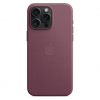 Оригинальный чехол FineWoven Case with MagSafe для iPhone 15 Pro Max (Mulberry) (MT4X3)