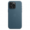 Оригинальный чехол FineWoven Case with MagSafe для iPhone 15 Pro Max (Pacific Blue) (MT4Y3)