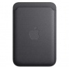 Оригинальный чехол-кошелек Apple для iPhone FineWoven Wallet with MagSafe (Black) (MT2N3)
