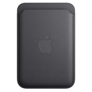 Оригинальный чехол-кошелек Apple для iPhone FineWoven Wallet with MagSafe (Black) (MT2N3)