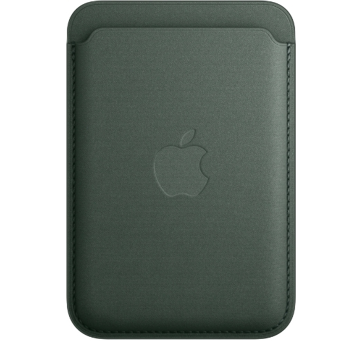Оригинальный чехол-кошелек Apple для iPhone FineWoven Wallet with MagSafe (Evergreen) (MT273)