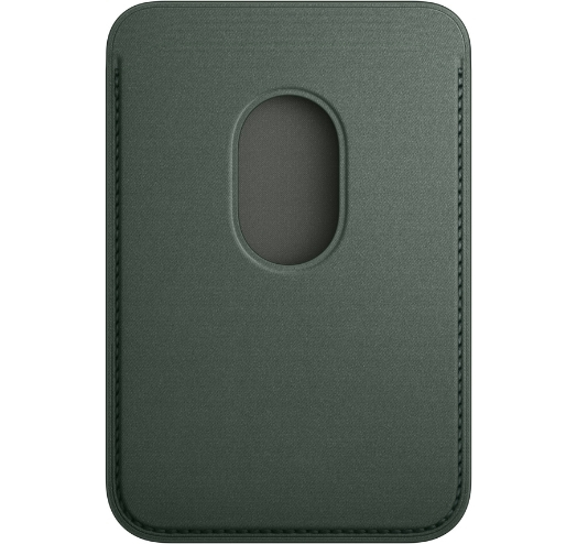 Оригинальный чехол-кошелек Apple для iPhone FineWoven Wallet with MagSafe (Evergreen) (MT273)