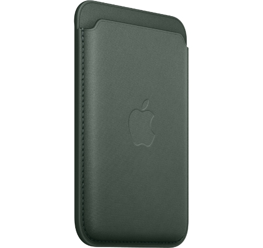 Оригинальный чехол-кошелек Apple для iPhone FineWoven Wallet with MagSafe (Evergreen) (MT273)