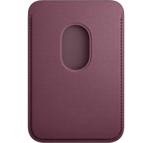 Оригинальный чехол-кошелек Apple для iPhone FineWoven Wallet with MagSafe (Mulberry) (MT253)