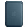 Оригинальный чехол-кошелек Apple для iPhone FineWoven Wallet with MagSafe (Pacific Blue) (MT263)